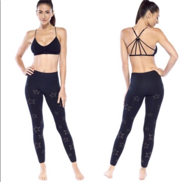 NEW ELECTRIC YOGA Eclipse Star Jersey Leggings - Picture 7 of 7